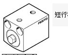 ADVC-16-10-A-P，德國費斯托FESTO短行程氣缸