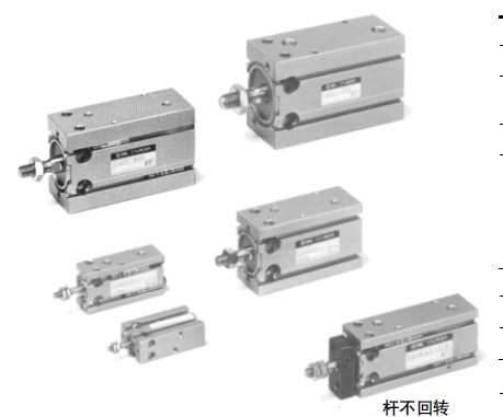 介質(zhì)說明自由安裝型氣缸SMC，MGPM16-20Z