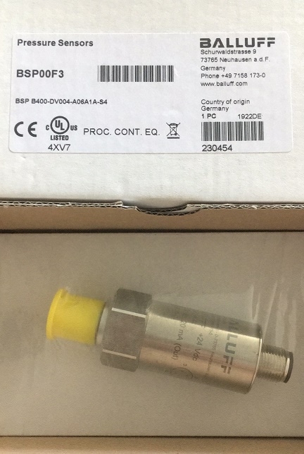 M08EH-PSC20B-S04G，連接方式巴魯夫電感式標準傳感器