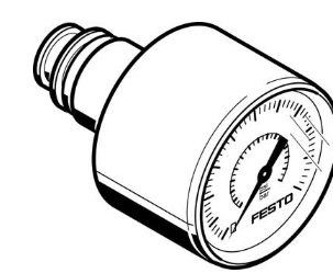 新款FESTO壓力指示器，帶顯示壓力表