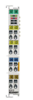 BECKHOFF/倍福輸出端子模塊IE4112，使用電壓