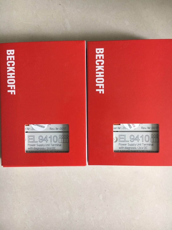 德國beckhoff電源端子模塊EL9410，具體特性