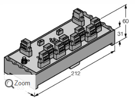 JRBS-40SC-8C/EX接線盒，德國turck品牌