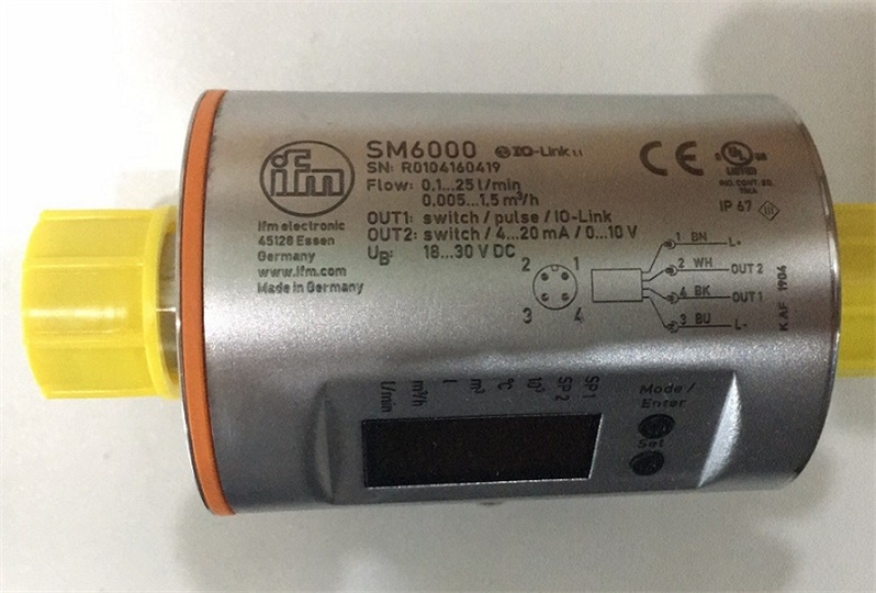 愛(ài)福門(mén)電磁流量計SM6004安裝尺寸