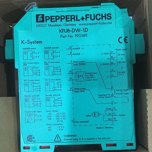 KFD2-SH-EX1.T.OP P+F隔離式安全柵技術(shù)參數